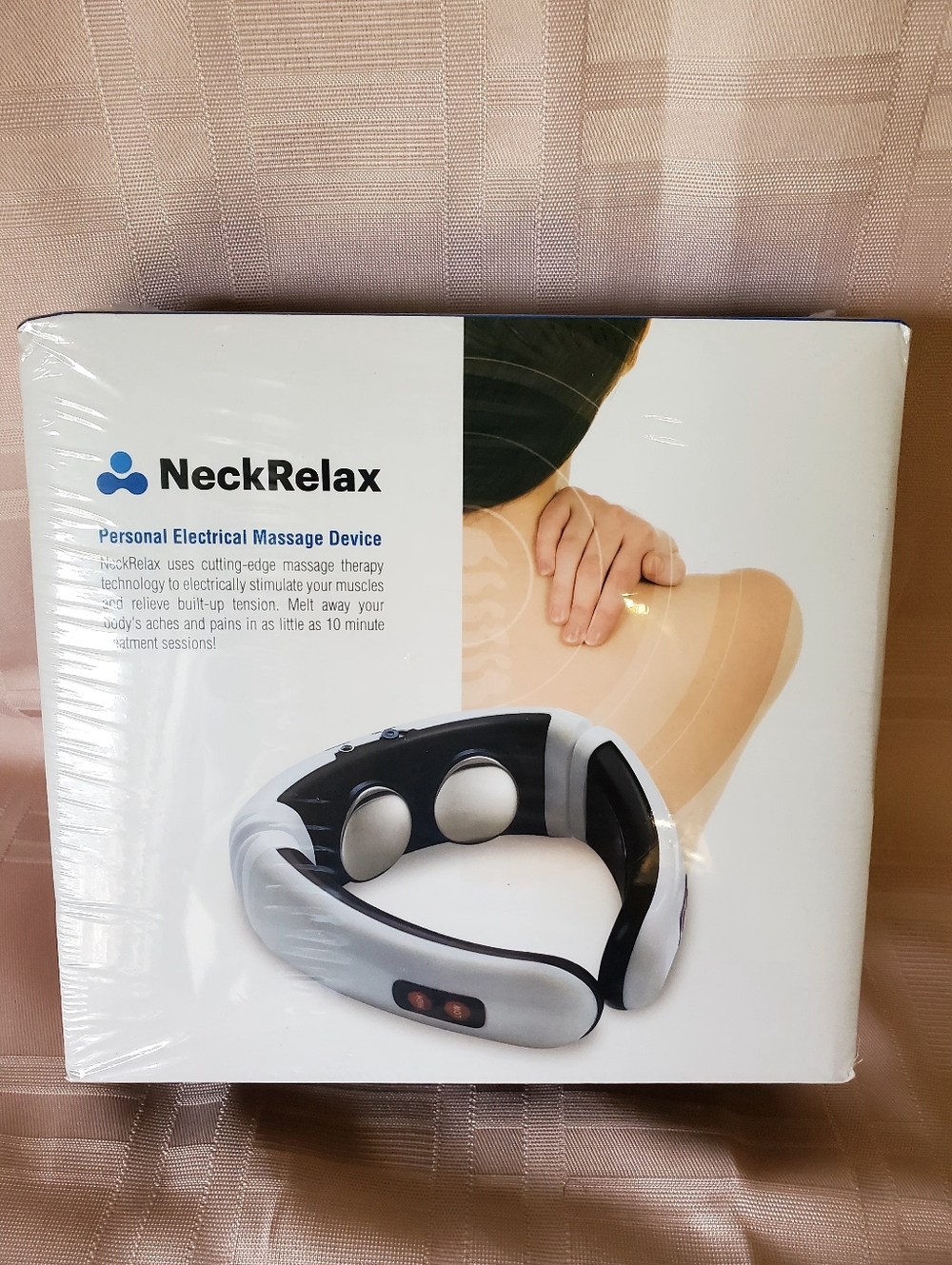 Personal Electrical Massage Device - White and Black